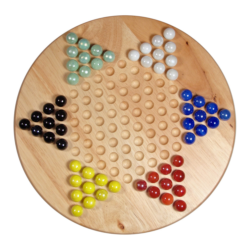 Solid Wood Chinese Checkers - George & Co.